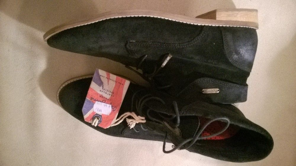 Nowe zamszowe botki Pepe Jeans r.41