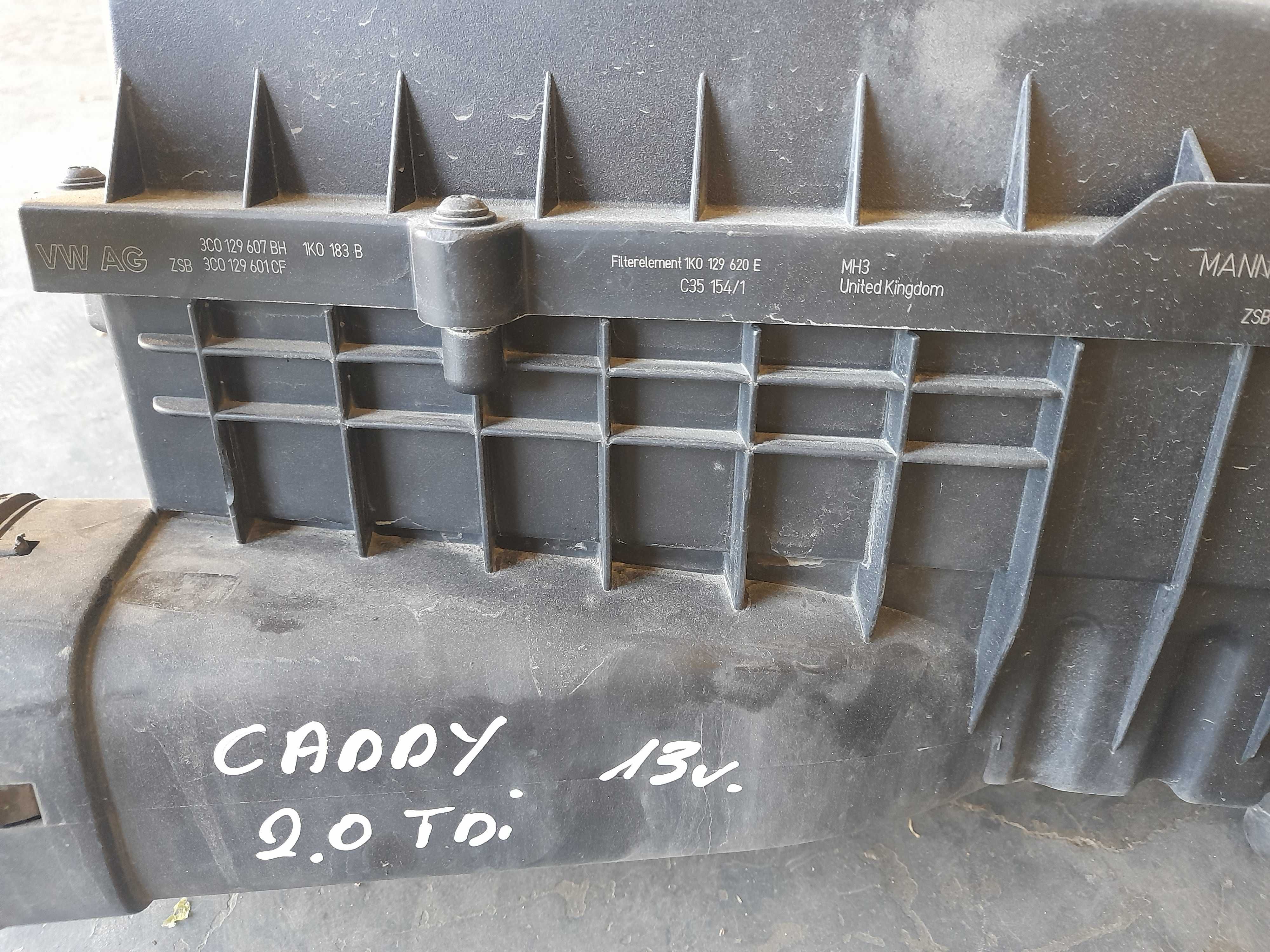 Obudowa Filtra Powietrza VW Caddy 2,0 TDI 10-16r