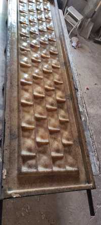 Moldes de fibra de vidro para fabricação painéis de betão