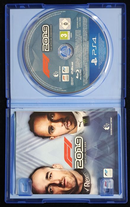 F1 2019 PL na PS4 i PS5 po polsku 100% Sprawna z Polskiej Dystrybucji