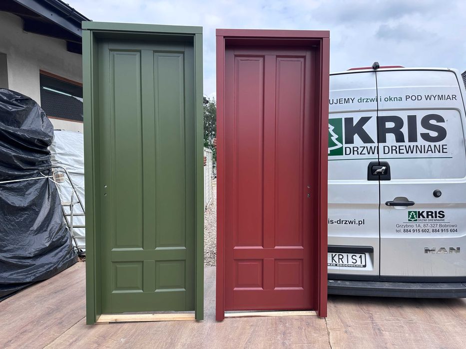 Drzwi dwuskrzydłowe jednoskrzydłowe DWUSKRZYDŁOWE  wysokie kamienice