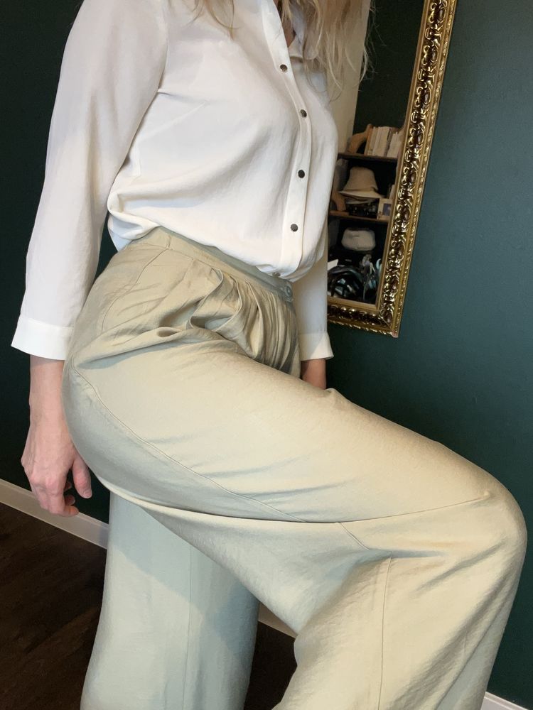 Spodnie typu culotte rozm xs Stradivarius nowe