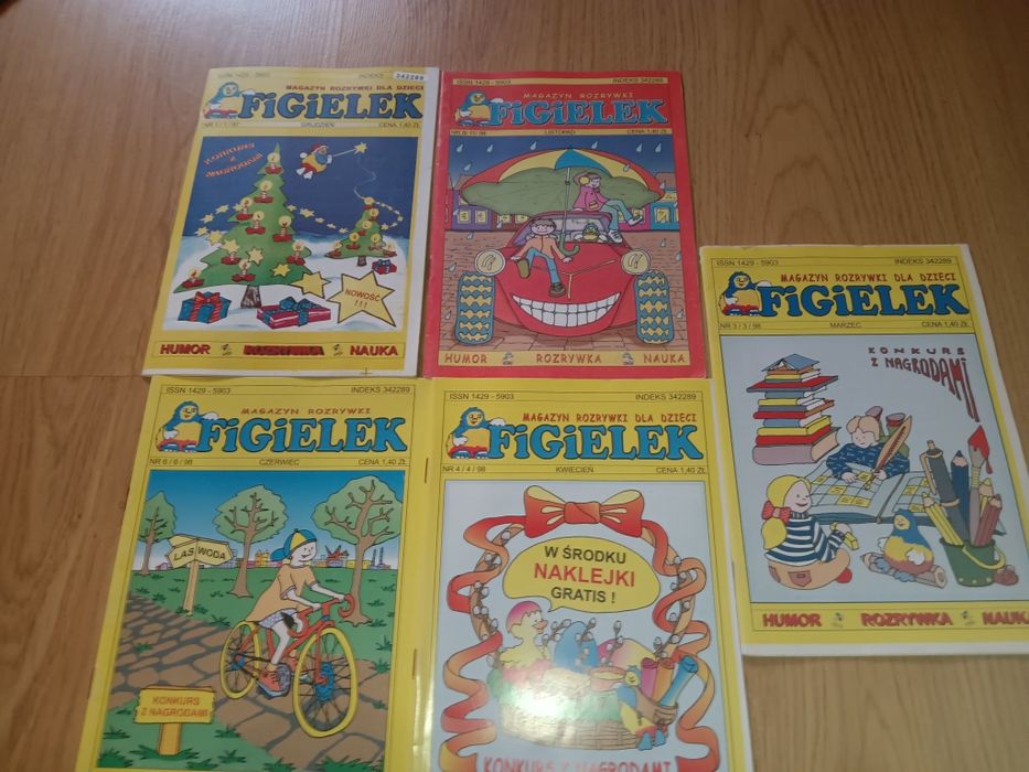 Rebusy dla dzieci lata 90