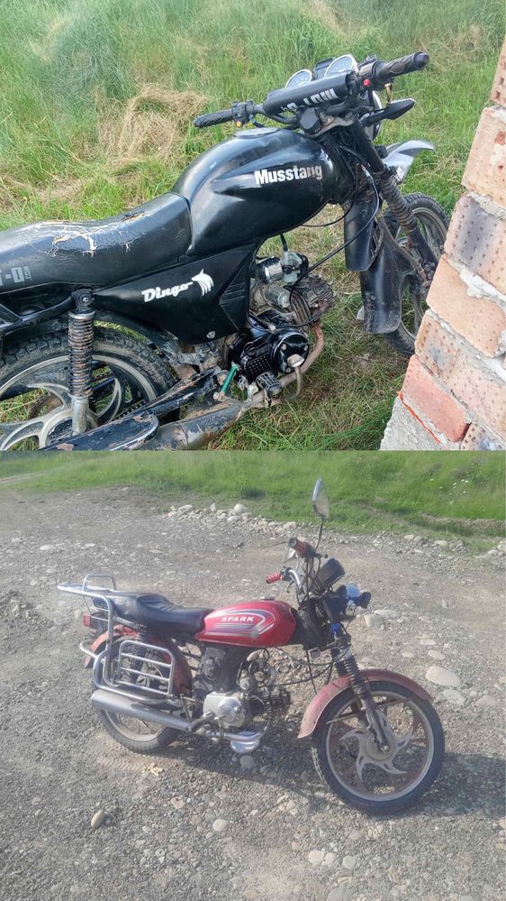 Продам 125 куба Мустанг Спарк 75 кубів