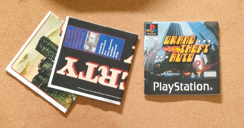 Jogo - PlayStation 1 - GTA