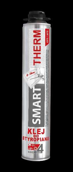 Klej do styropianu (pianoklej) SMART pistoletowy 750ml Klimas