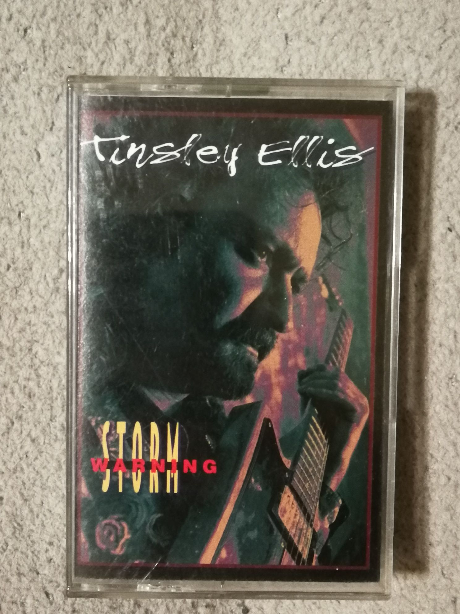 Tinsley Ellis Storm Warning blues kaseta USA