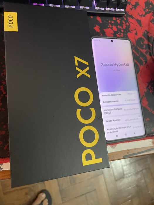 Poco x7 sem fatura