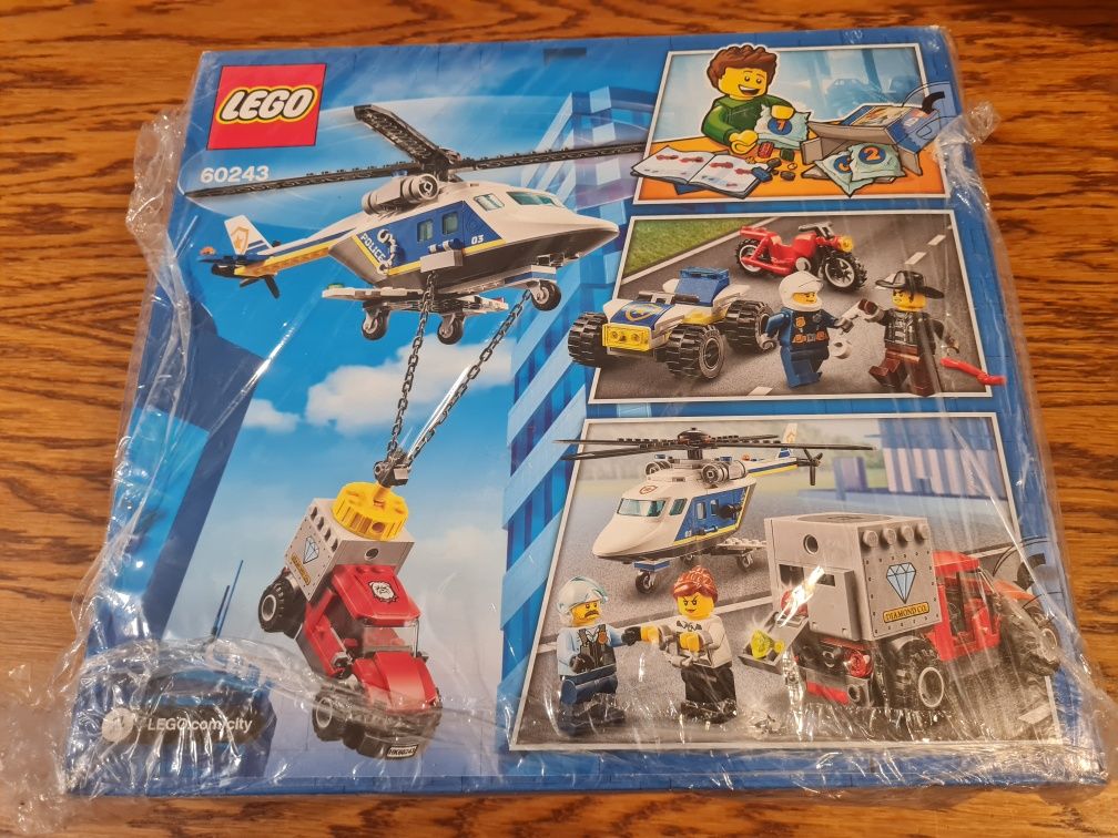 Lego City 60243 - Pościg Policyjny helikopter