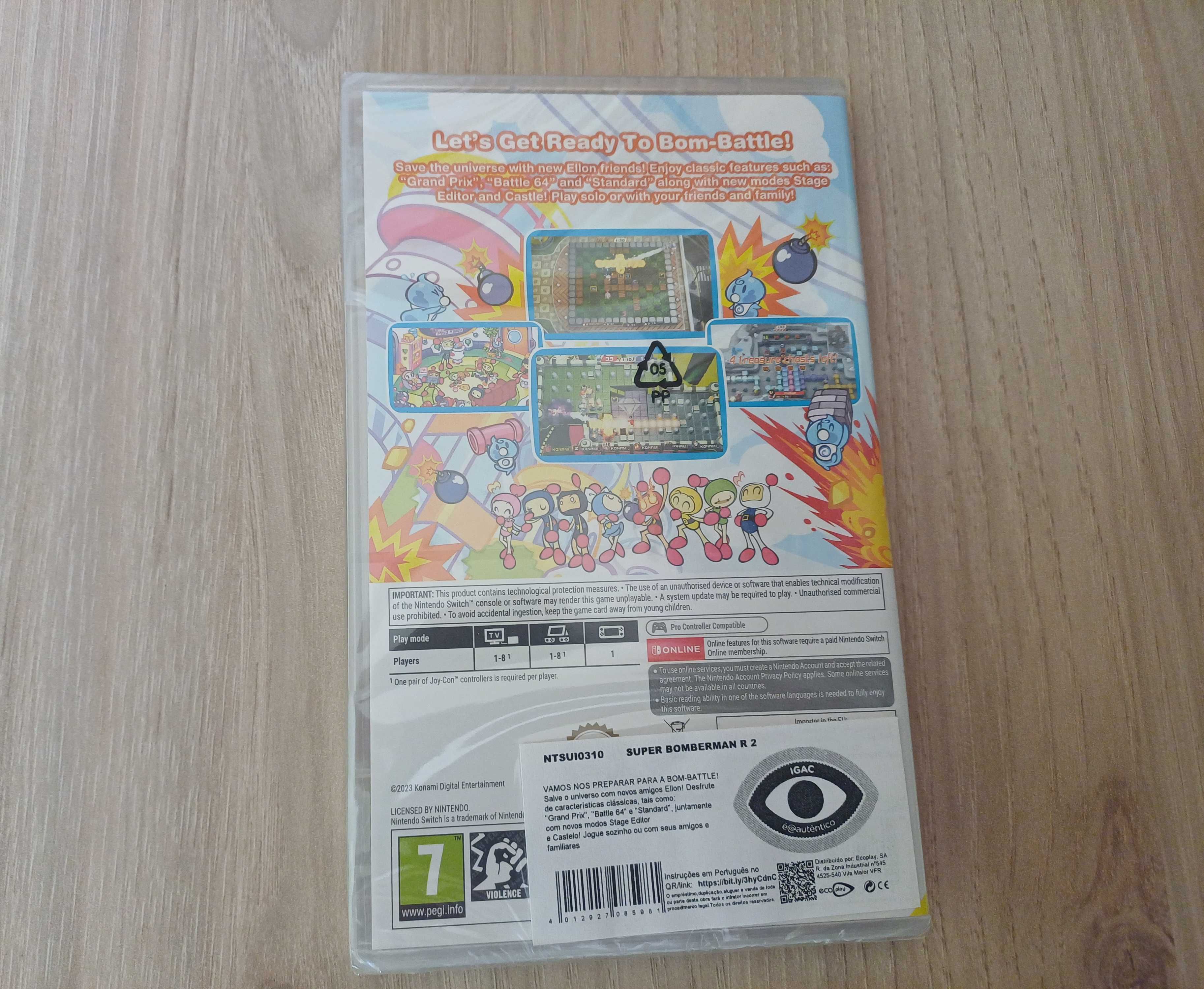Bomberman R2 Novo Nintendo Switch