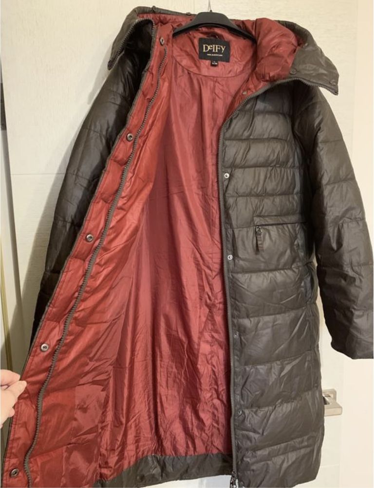 Жіноче зимове пальто пуховик, 46-48 (m-l)