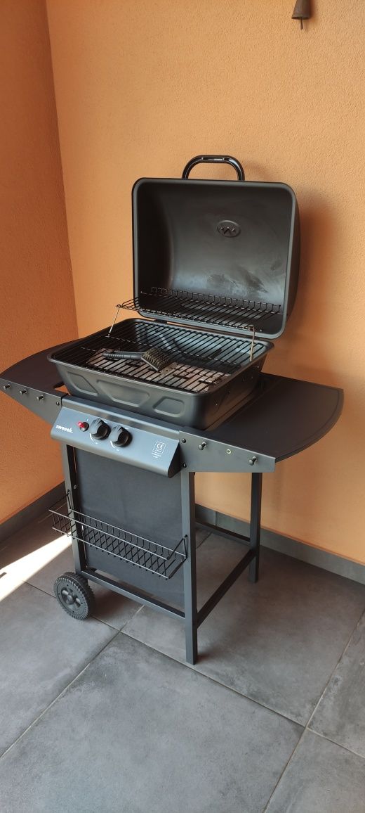 Barbecue a gás de 2 queimadores sweeeK