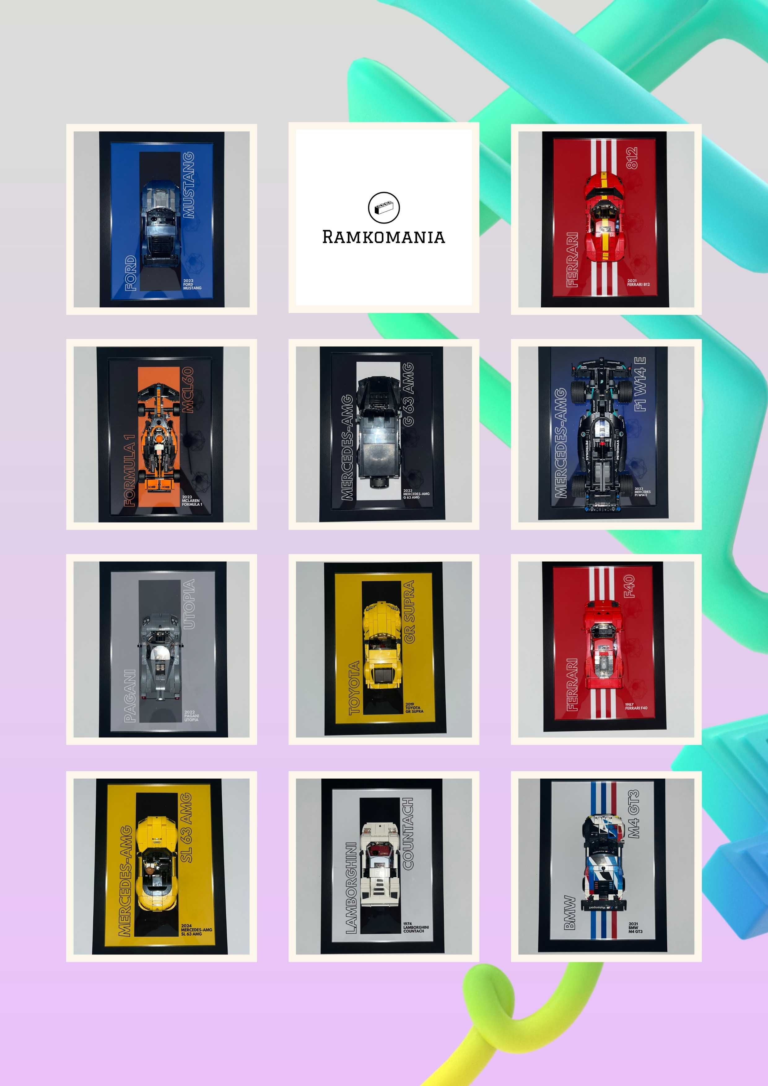 Ramka na Mercedes F1 Lego Technic (42165)