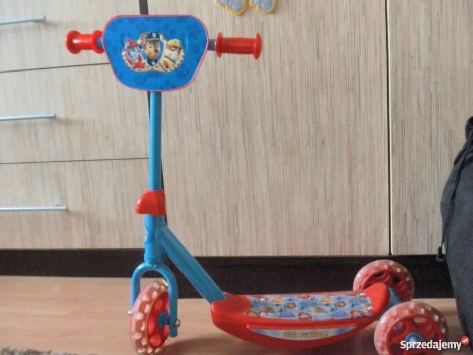 Hulajnoga Dwukołowa PJMasks Trójkołowa Psi Patrol Nikelodeon
