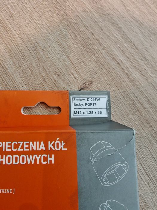 Zabezpieczenia kół samochodowych (śruby) Peugeot 307, 308