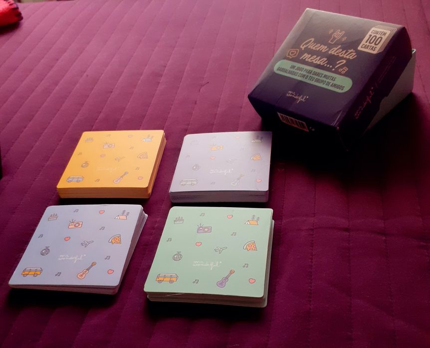 Jogo de cartas Mr. Wonderful NOVO