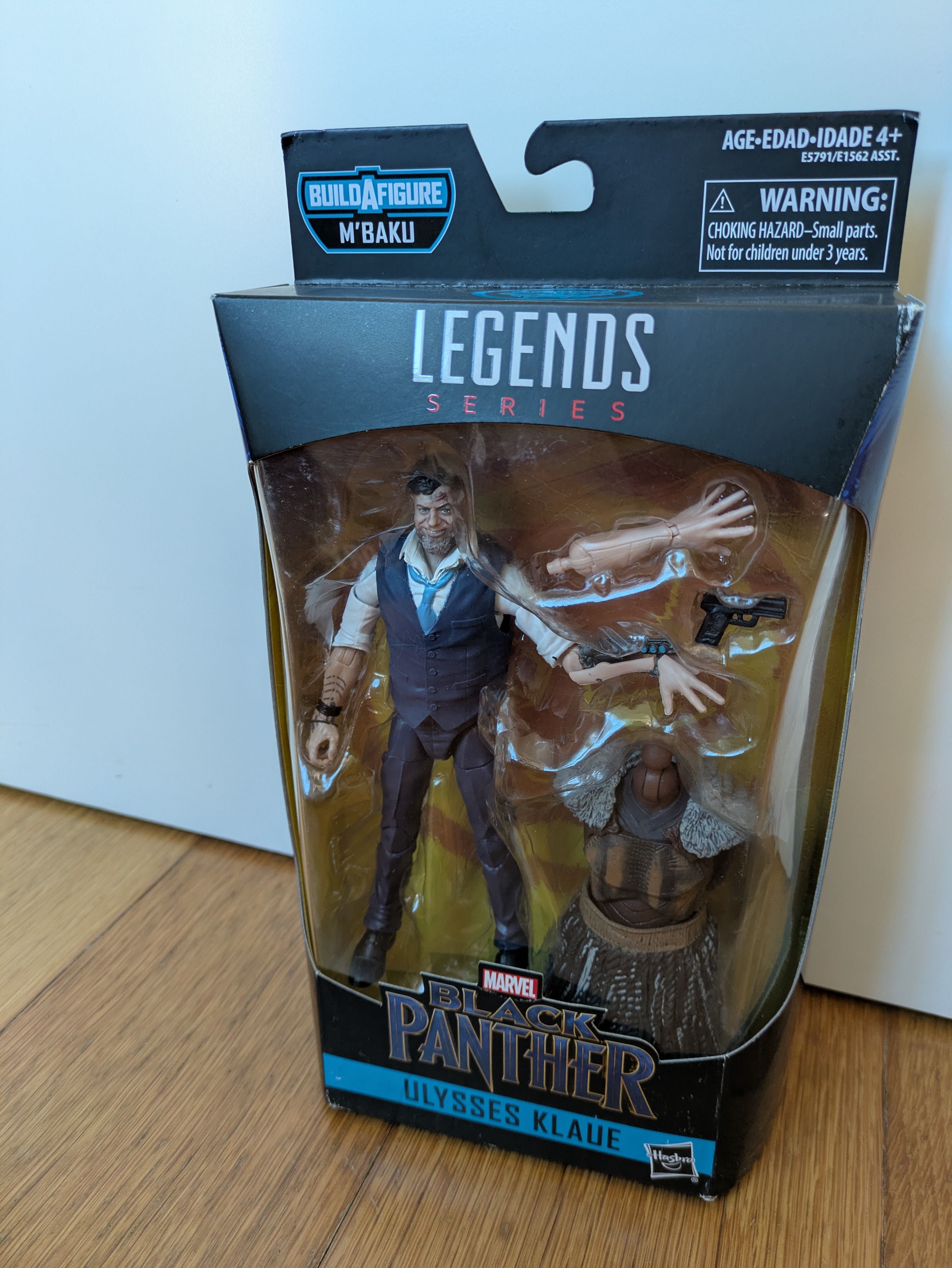 Black Panther Ulysses Klaue Marvel legends figura (Portes Grátis)