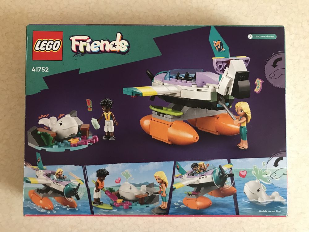 Lego Friends Hydroplan ratunkowy samolot 41752