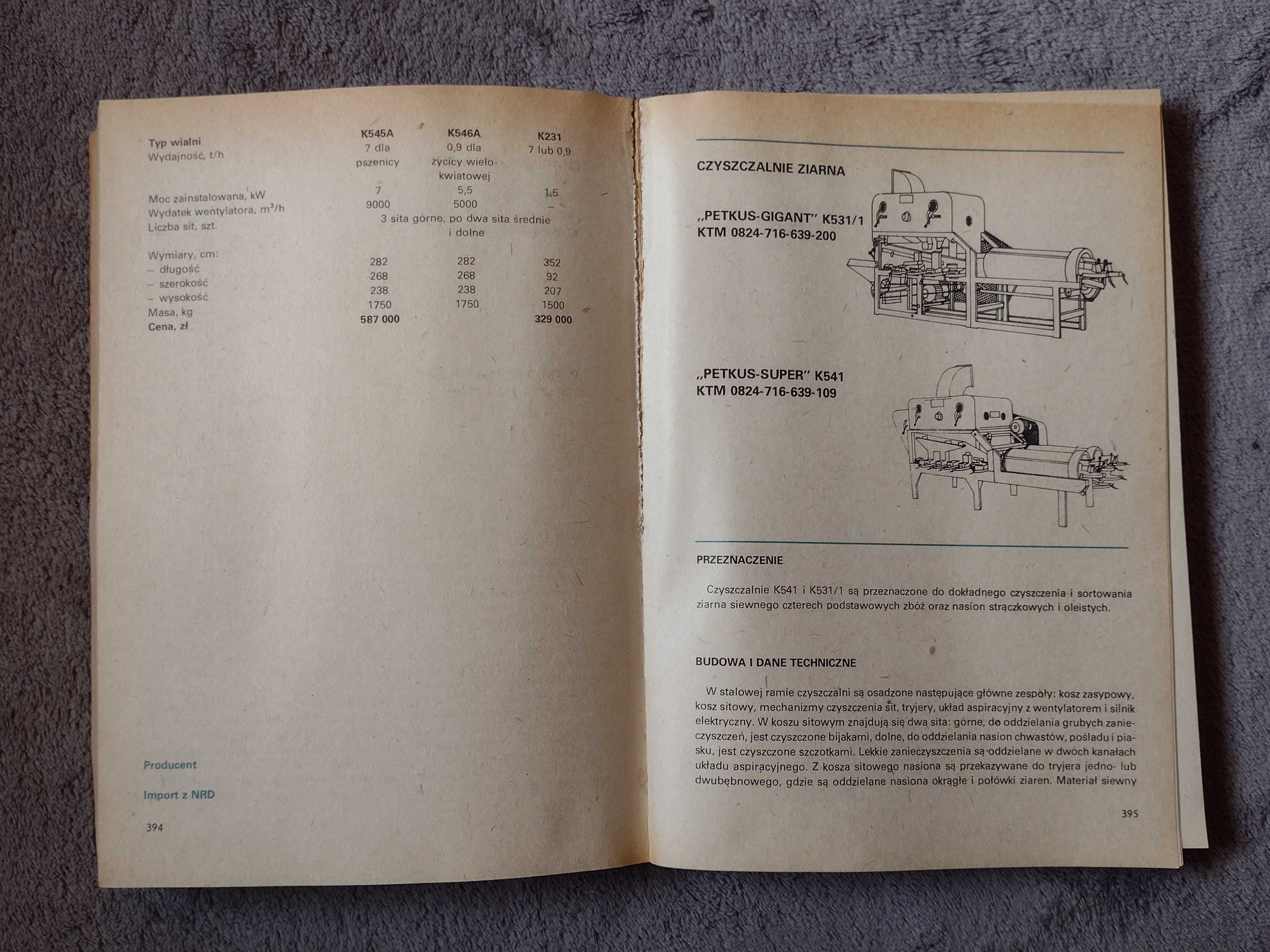 Informator Agroma 1984/85 - katalog maszyn rolniczych