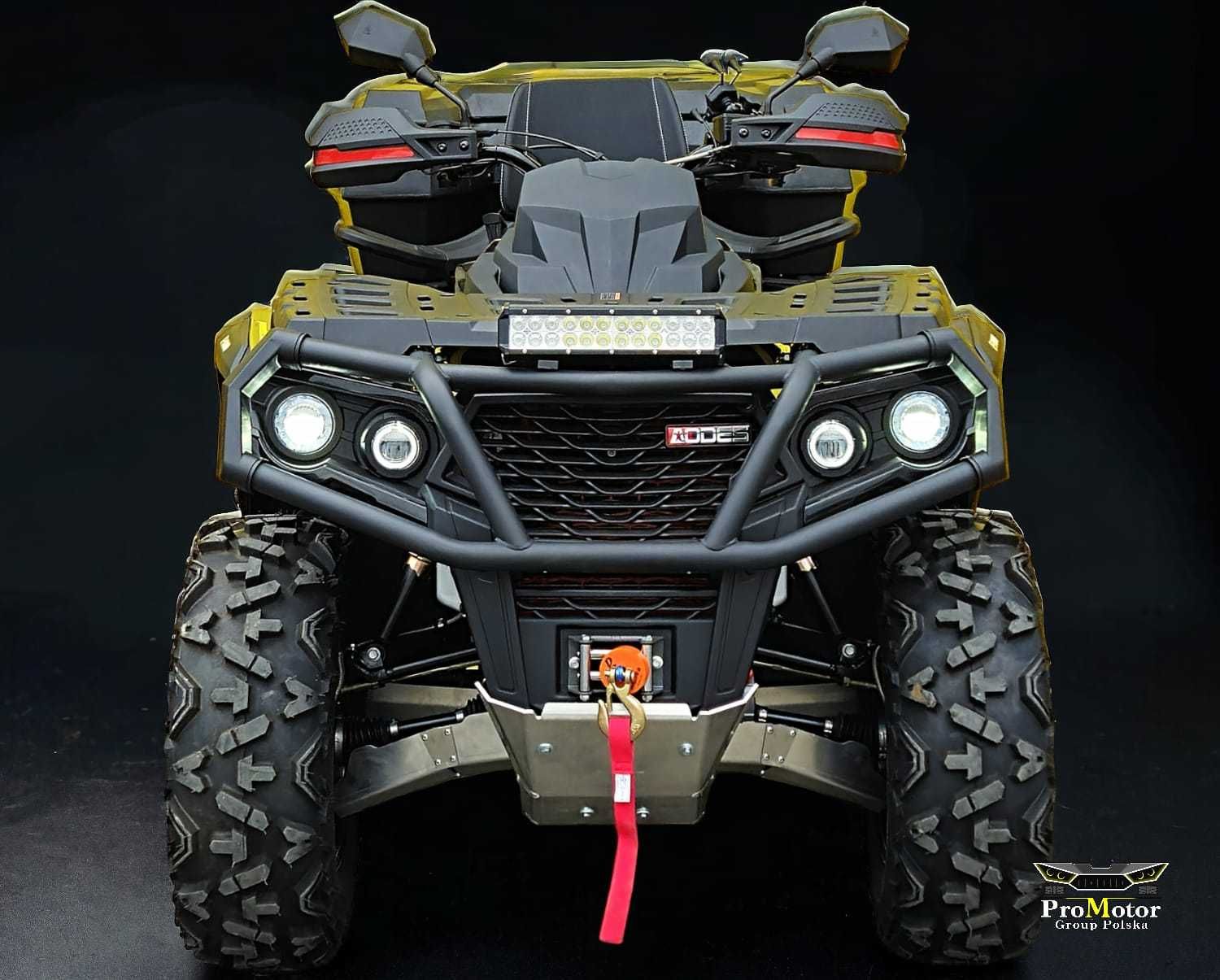 // ODES 650 V-TWIN LONG // Wspomaganie KUFER // PŁUG // Raty ProMotor