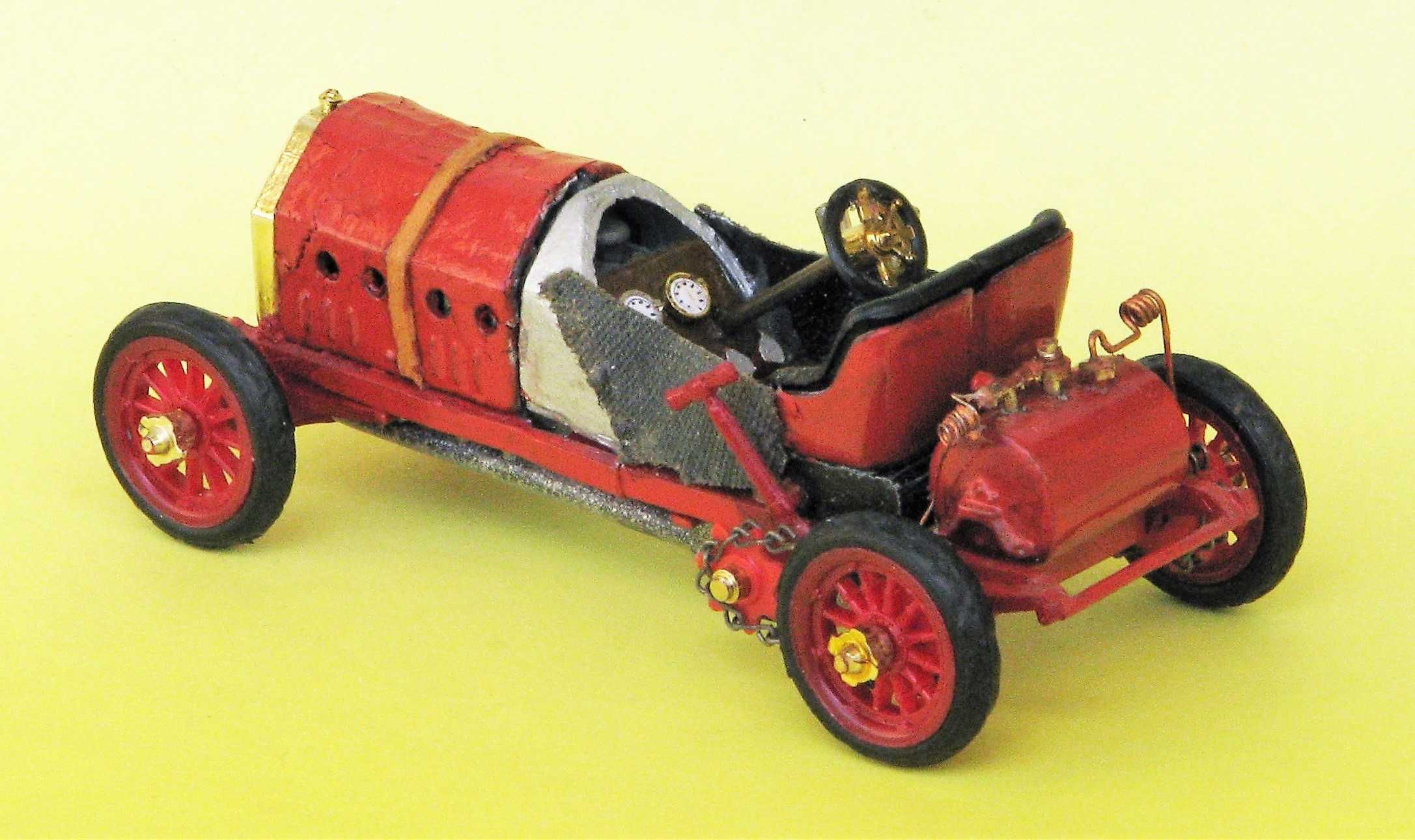 Dugu 1/43 Fiat Brixia Zust Peugeot