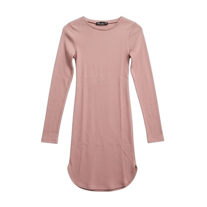 Dopasowana sukienka prążkowana midi Ooh La La rozmiar S/M