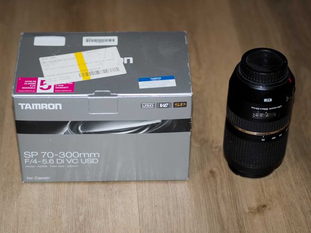 TAMRON SP 70-300mm F/4-5,6 Di VC USD CANON EF