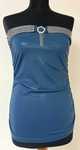 Bluzka -Top granat z nitami stretch Rozmiar 40/42