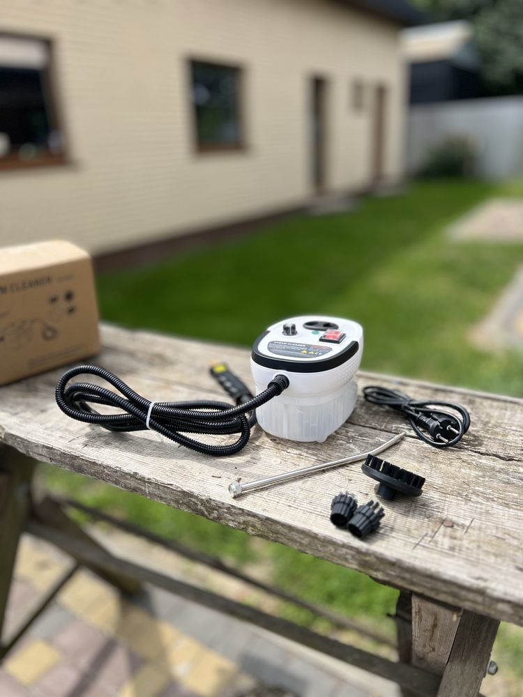 Портативний ручний пароочисник для дому,авто.Потужність 3500W