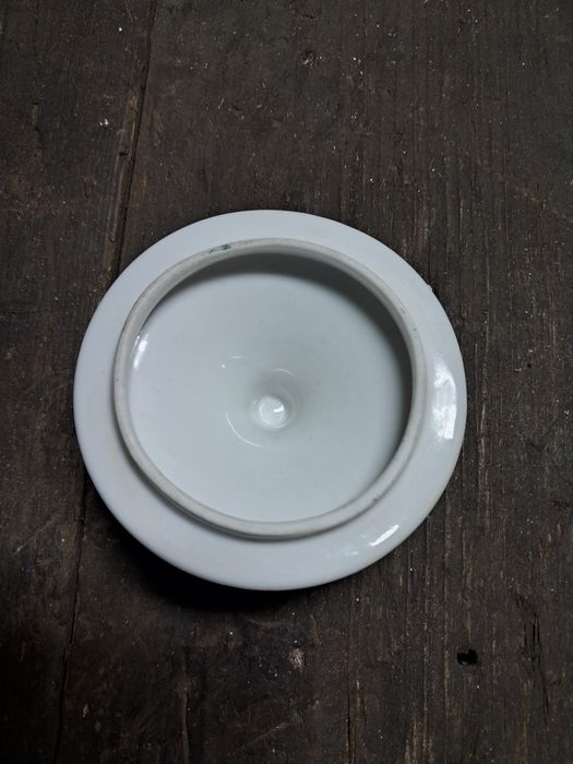 Przykrywka do dzbanka Ćmielów, czapeczka, pikasiak, PRL