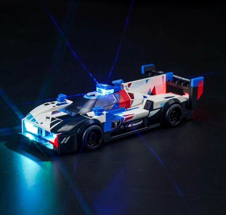 Zestaw świateł LED do Lego Speed Champions BMW M4 GT3  BMW M Hybrid V8