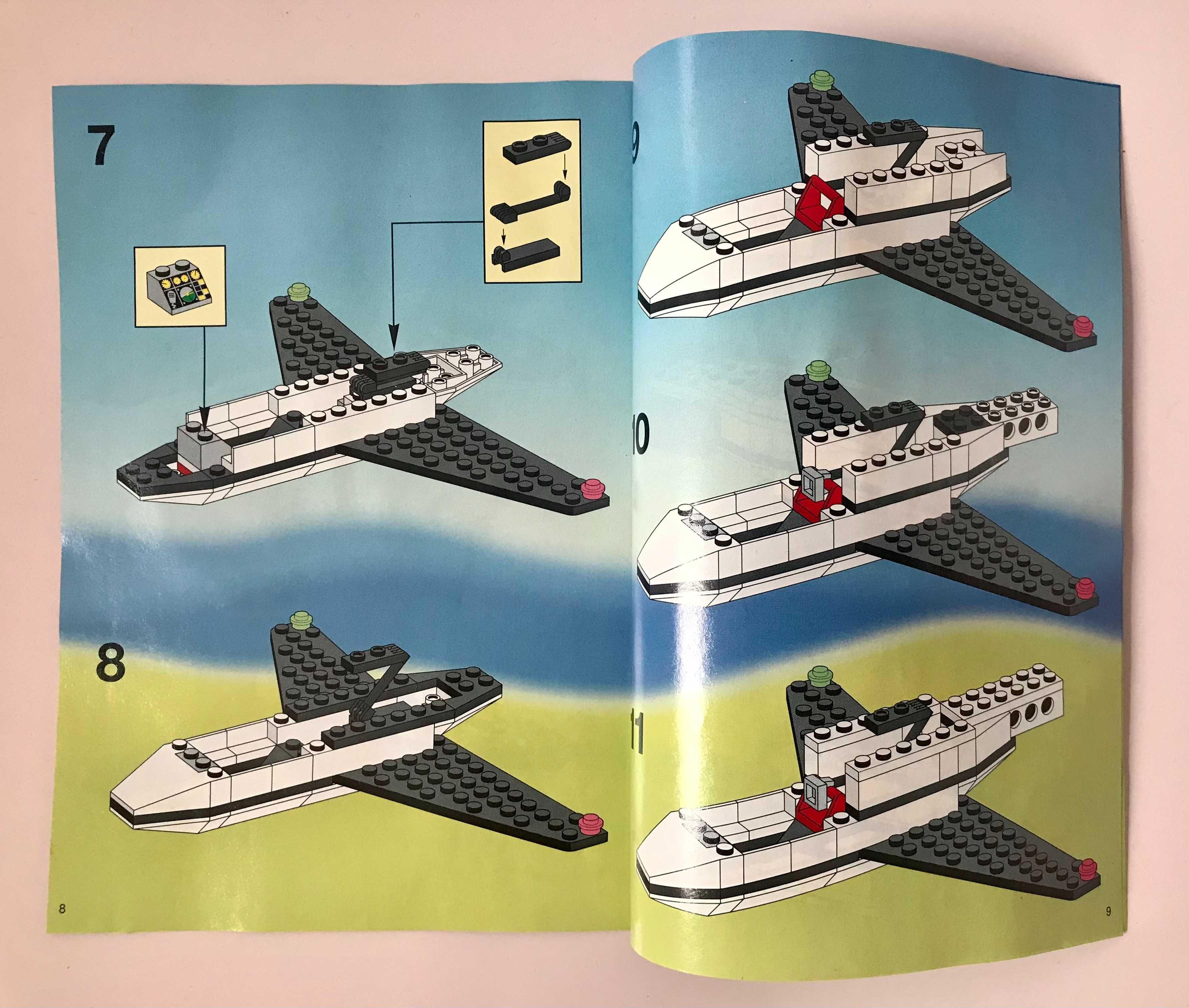 Pudełko + instrukcja do zestawu Lego 6344, oryginał 1993 rok.