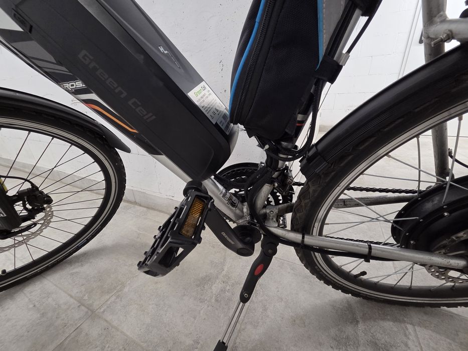 Rower elektryczny Kross Hexagon v6 hydraulika, 720Wh 15Ah 48V, 1100km