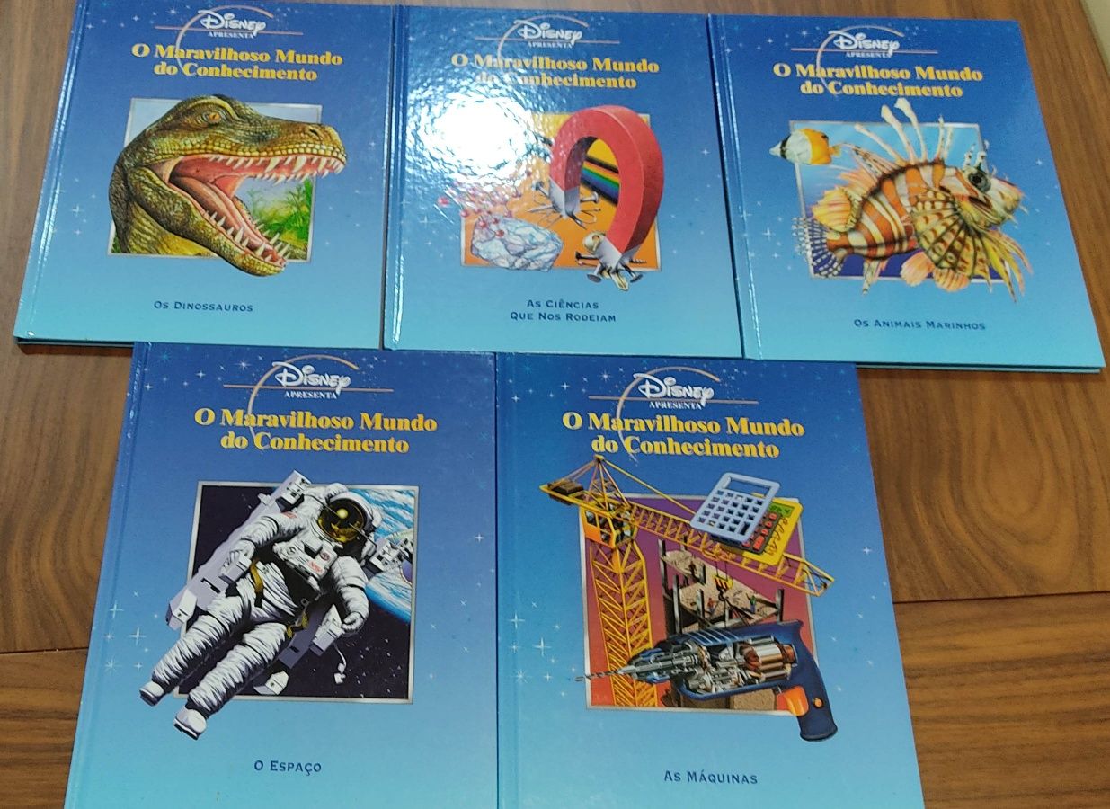 Enciclopédia Disney "O Maravilhoso Mundo do Conhecimento"