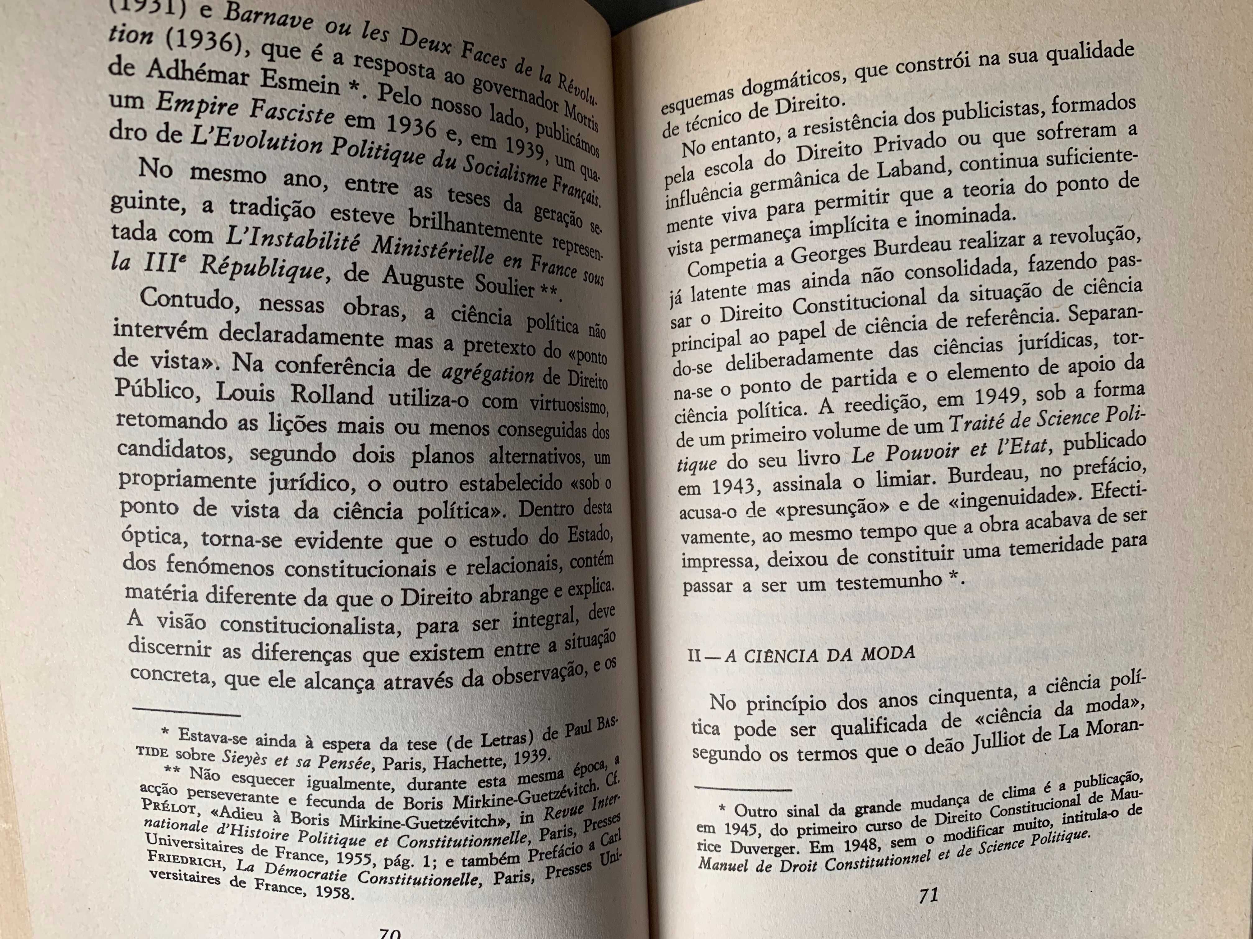 A Ciência Política Actual, de Marcel Prélot