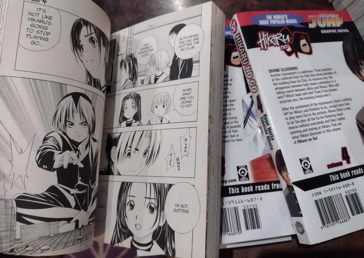 Hikaru no - Shonen Jump 5 Volumes Manga