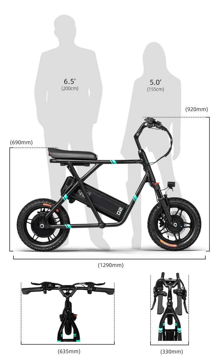 NOWOŚĆ Fiido Q2 skuter z podwójnym silnikiem 1200W 48V 26Ah 45km/h