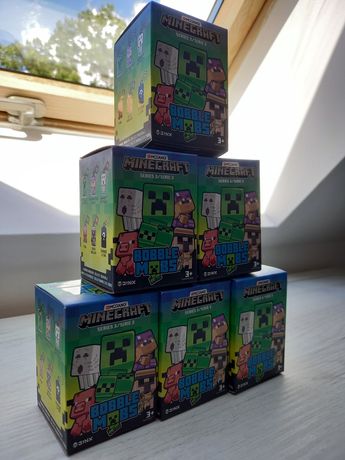 Minecraft Series 3 BobbleMobs Breloczki Nowe 6szt.
