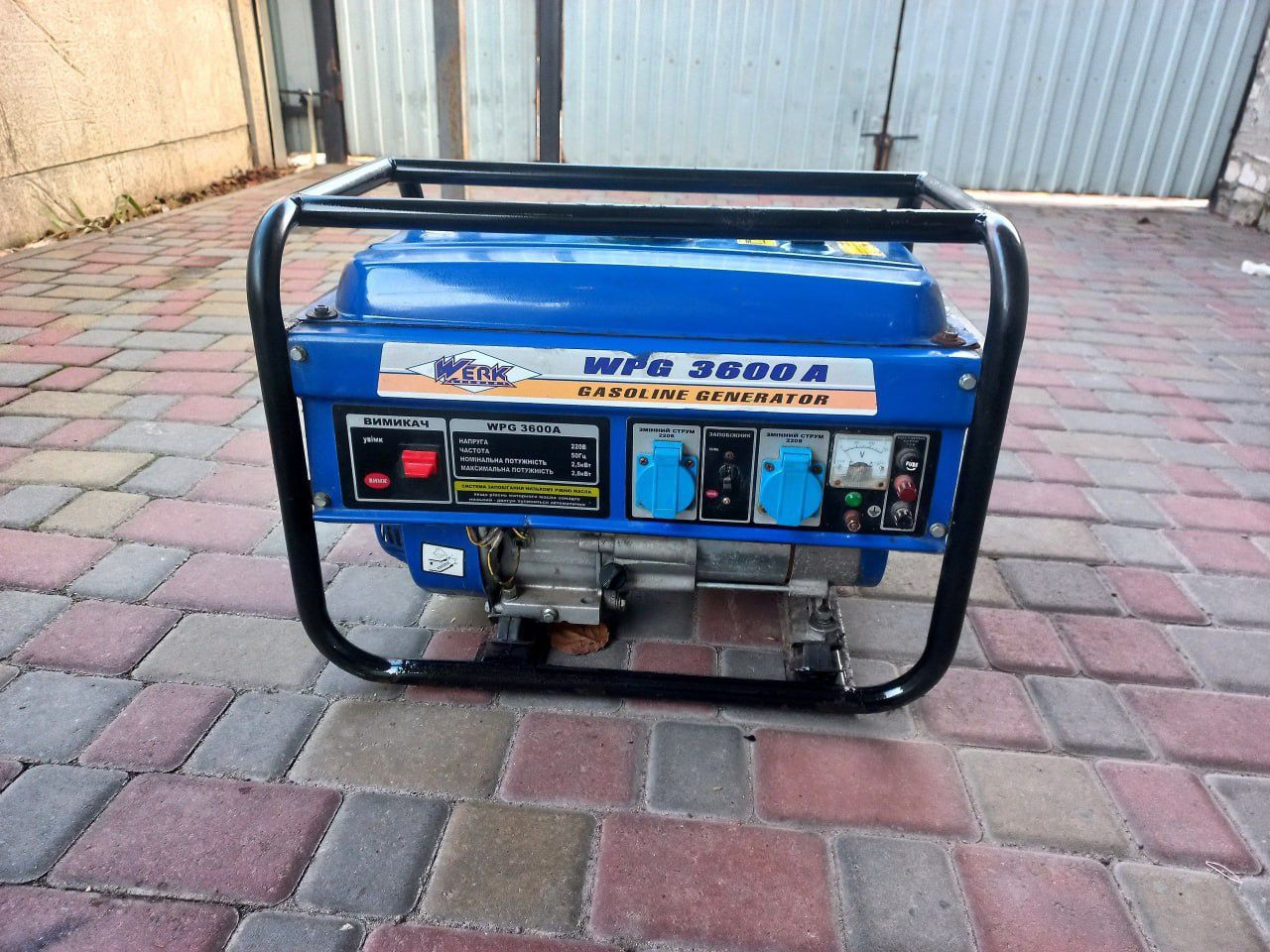Генератор Werk WPG3600A