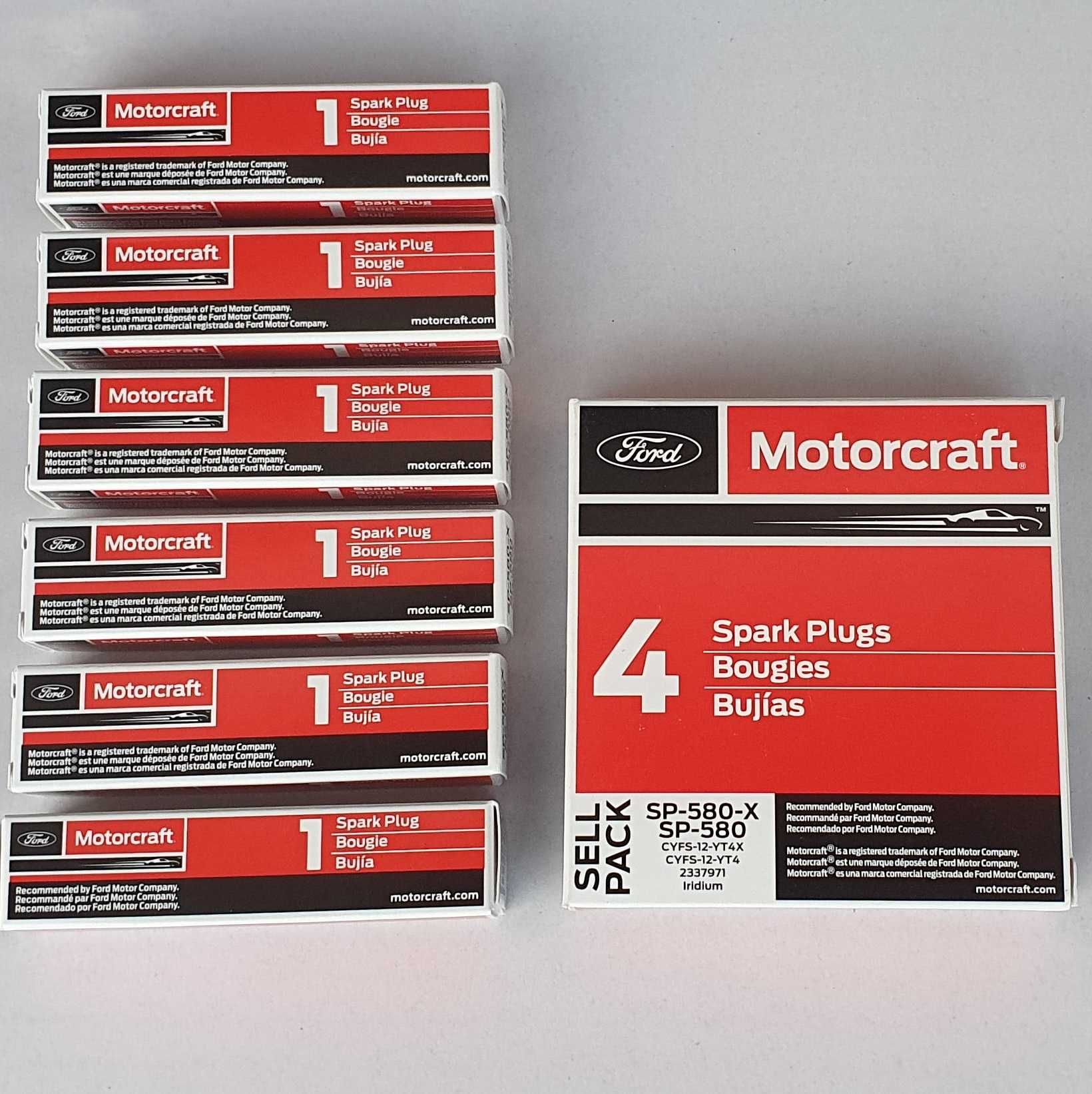 Свечи Motorcraft SP-530 SP-550 SP-539 Ford Fusion/Escape/Edge/Explorer