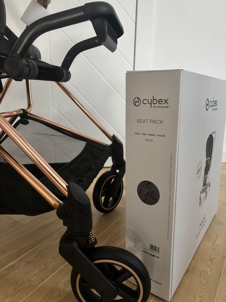 Cybex Mios 3.0 Wózek Spacerowy Dream Grey Simply Flowers