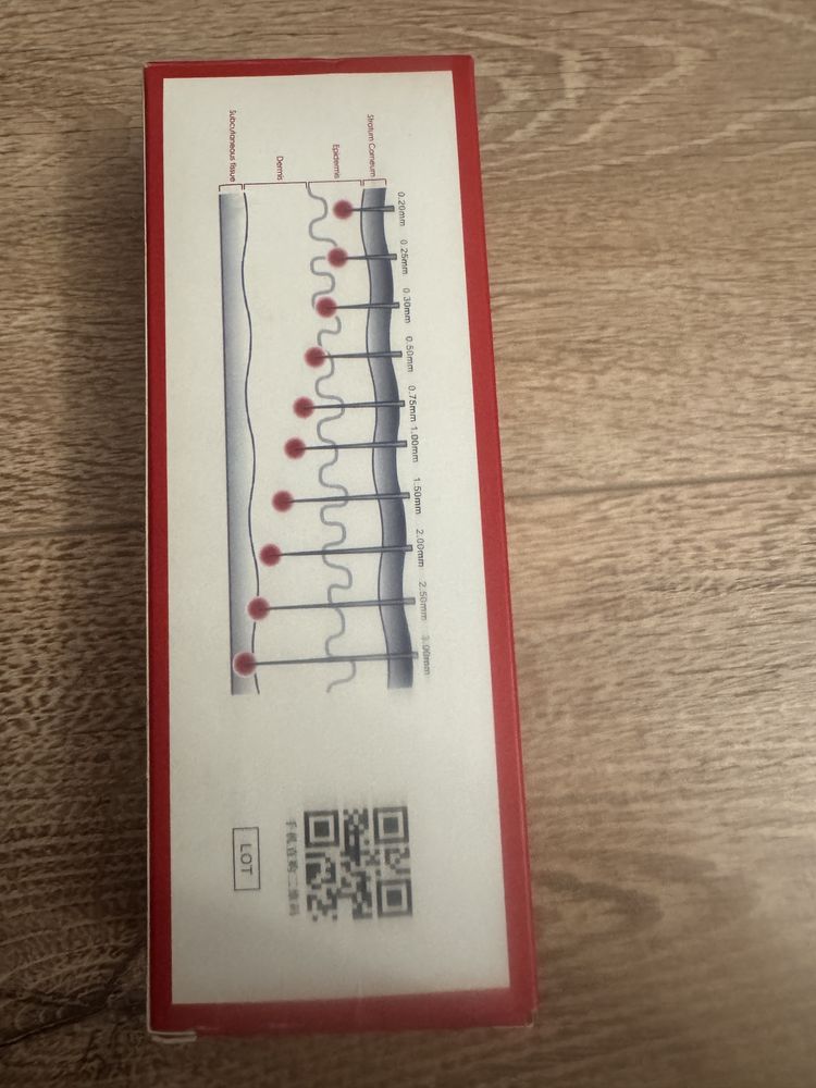 Dermaroller body roller mikronakluwacAz