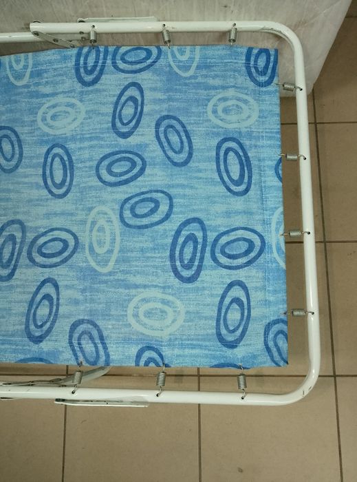 Łóżko turystyczne polowe 180x60x25 cm