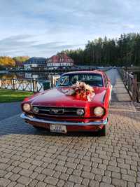 Auto do ślubu. Mustang samochód na wesele, eventy, zdjęcia i inne