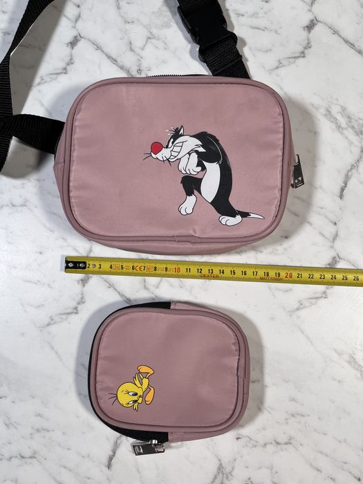 Torebka box lub nerka i portfelik SYLWESTER I TWEETY - SINSAY używane