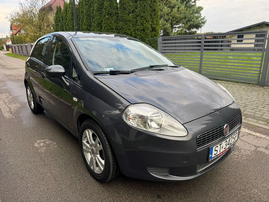 Fiat Grande Punto 1,4 77KM 2008r Zadbany, Klimatyzacja