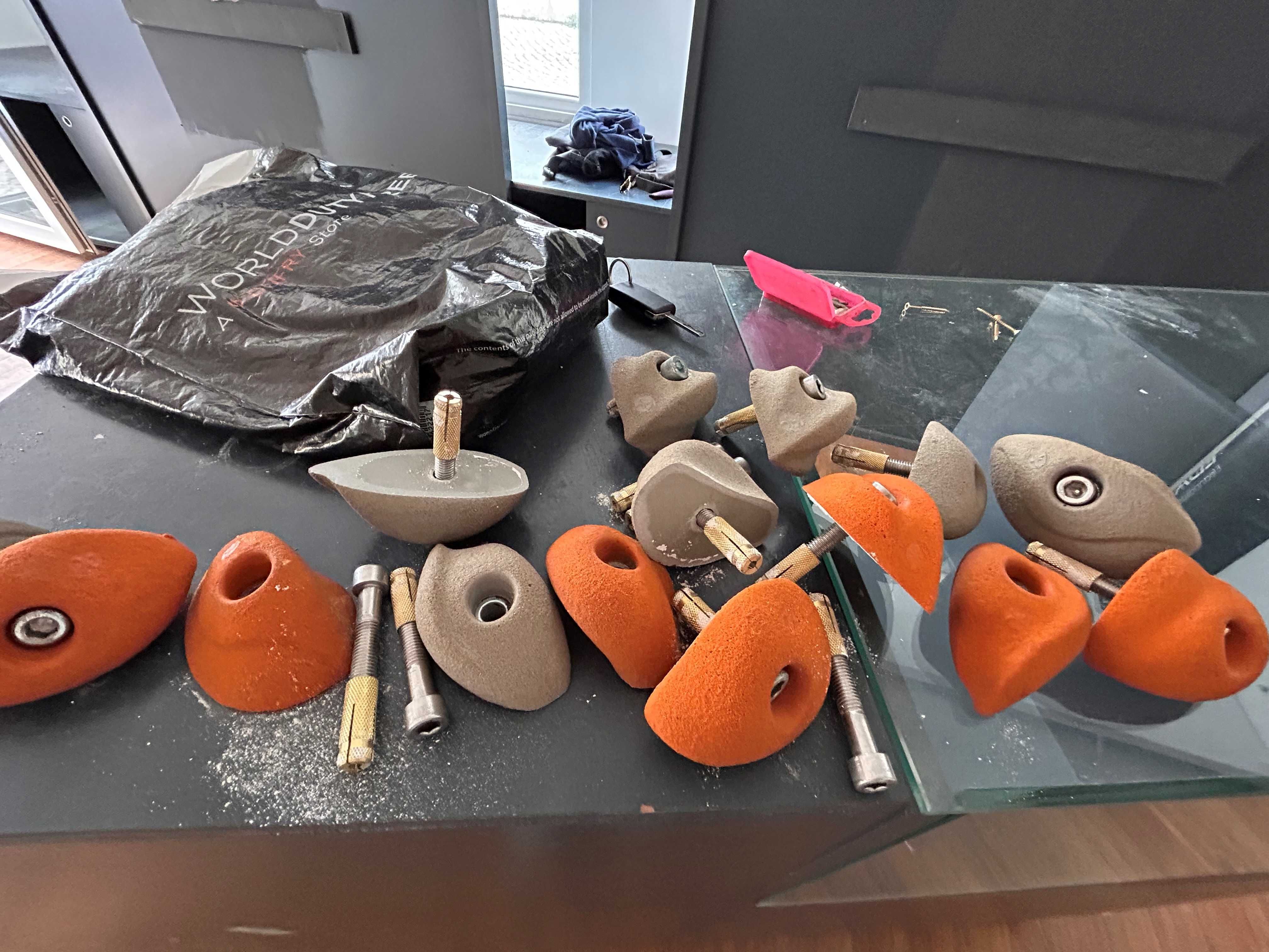 vendo pedras de escalada