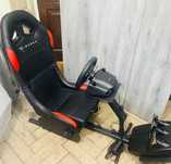 Ігровий руль Logitech G29 з педалями + крісло PIRANHA