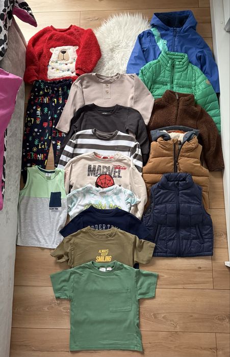 Paka ubrań dla chłopca 98 104 Zara Next Marks&Spencer Uniqlo Diesel