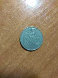 Продам монету 2 кроны Чехословакии 1972 года